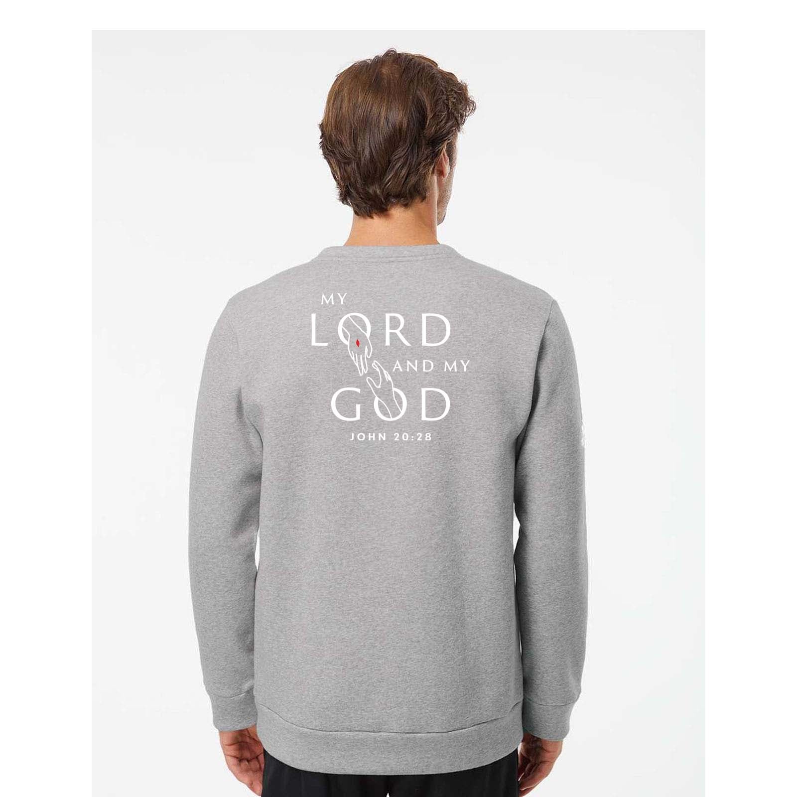 St. Thomas Catholic Church Adidas - Fleece Crewneck Sweatshirt Printed - Mato & Hash