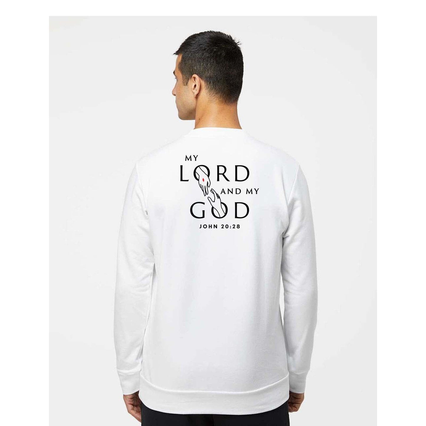 St. Thomas Catholic Church Adidas - Fleece Crewneck Sweatshirt Printed - Mato & Hash