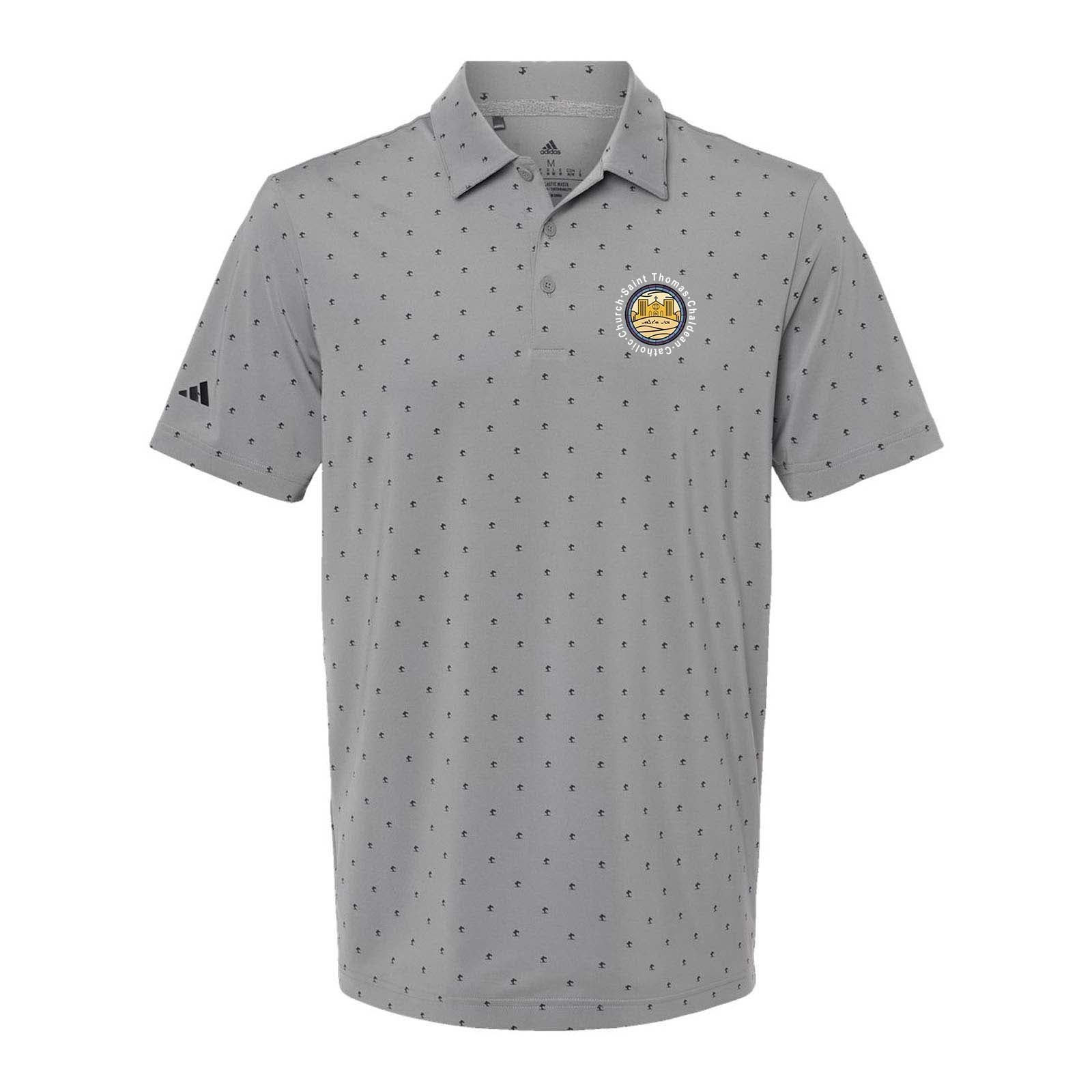 St. Thomas Catholic Church Adidas - Pine Tree Polo Printed - Mato & Hash
