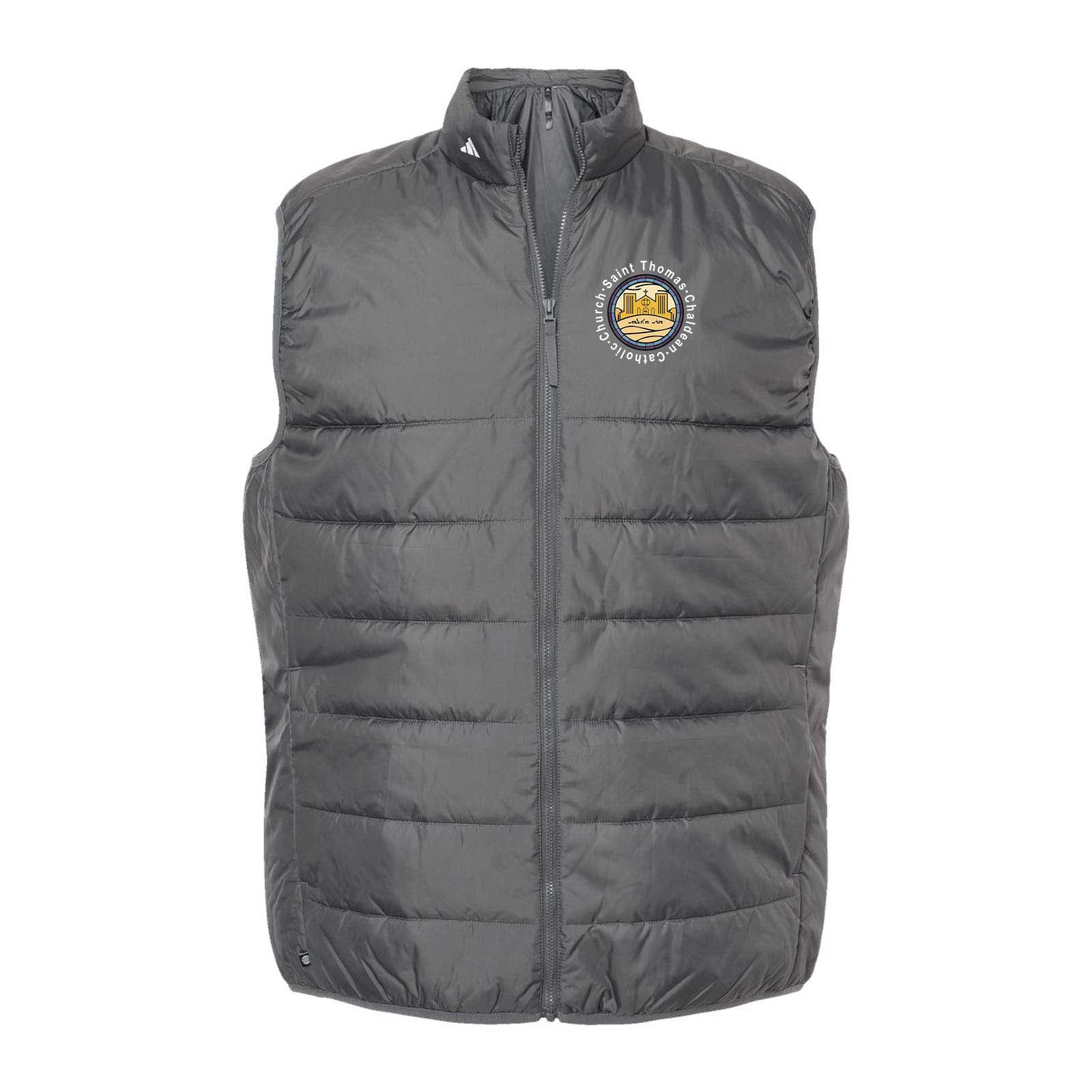 St. Thomas Catholic Church Adidas - Puffer Vest Printed - Mato & Hash