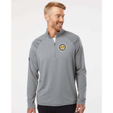 St. Thomas Catholic Church Adidas - Shoulder Stripe Quarter-Zip Pullover Printed - Mato & Hash