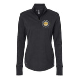St. Thomas Catholic Church Adidas - Women's 3-Stripes Quarter-Zip Sweater Printed