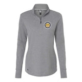 St. Thomas Catholic Church Adidas - Women's 3-Stripes Quarter-Zip Sweater Printed - Mato & Hash