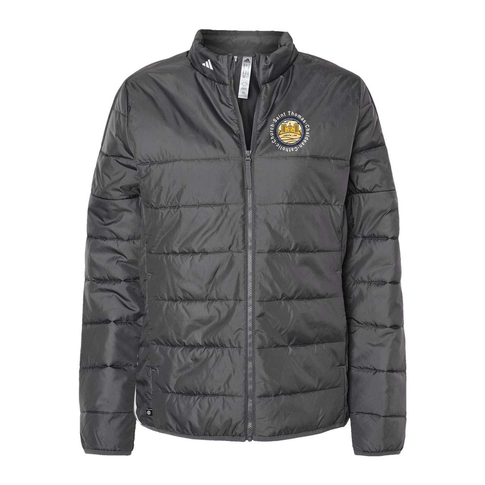 St. Thomas Catholic Church Adidas - Women's Puffer Jacket Printed - Mato & Hash