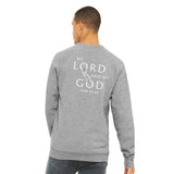 St. Thomas Catholic Church Bella + Canvas Unisex Cotton/Polyester Fleece Raglan Crewneck Sweatshirt Printed - Mato & Hash