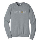 St. Thomas Catholic Church Bella + Canvas Unisex Cotton/Polyester Fleece Raglan Crewneck Sweatshirt Printed - Mato & Hash