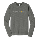 St. Thomas Catholic Church Bella + Canvas Unisex Cotton/Polyester Fleece Raglan Crewneck Sweatshirt Printed - Mato & Hash