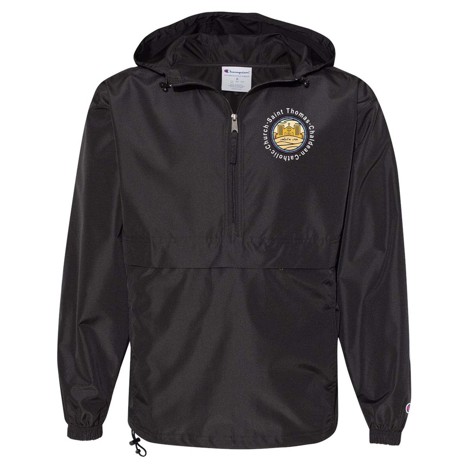 St. Thomas Catholic Church Champion Adult Packable Anorak 1/4 Zip Jacket - Mato & Hash
