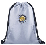 St. Thomas Catholic Church Drawstring Bag w/ Pocket Printed - Mato & Hash