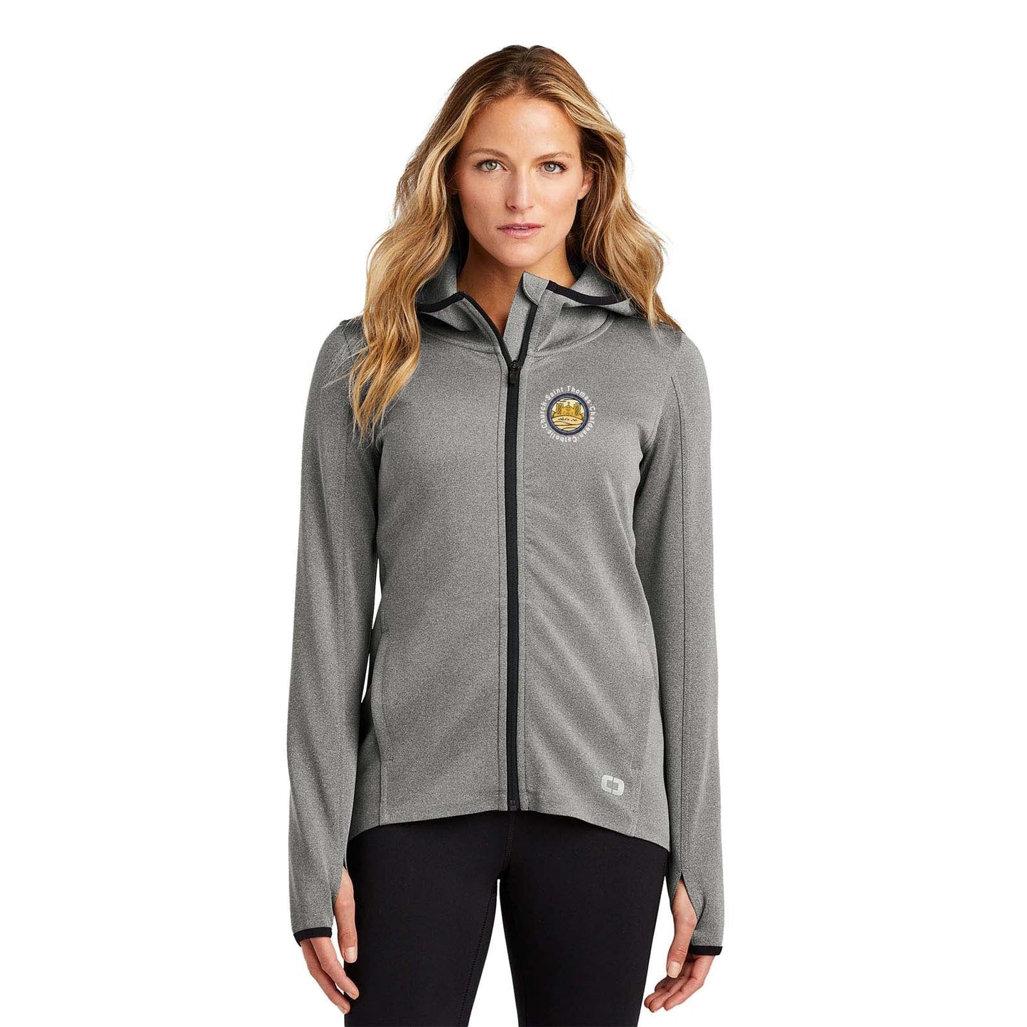 St. Thomas Catholic Church OGIO ® ENDURANCE Ladies Stealth Full-Zip Jacket Printed - Mato & Hash