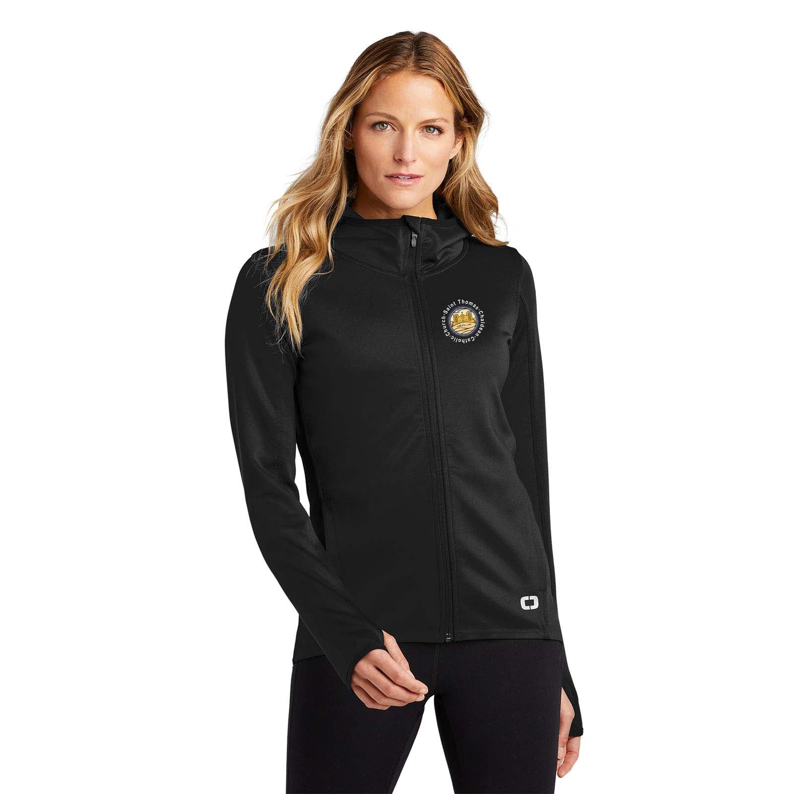 St. Thomas Catholic Church OGIO ® ENDURANCE Ladies Stealth Full-Zip Jacket Printed - Mato & Hash
