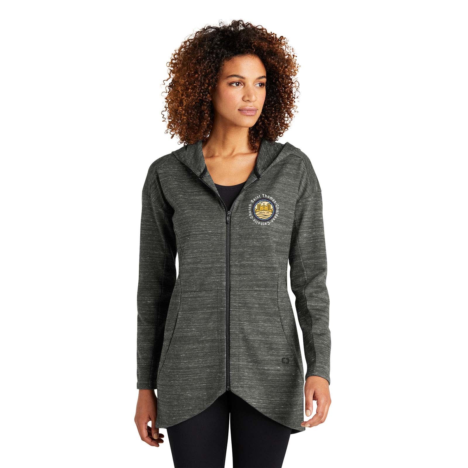 St. Thomas Catholic Church OGIO® Ladies Flux Full-Zip Hoodie Printed - Mato & Hash