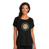 St. Thomas Catholic Church OGIO ® Ladies Luuma Cuffed Short Sleeve Printed - Mato & Hash