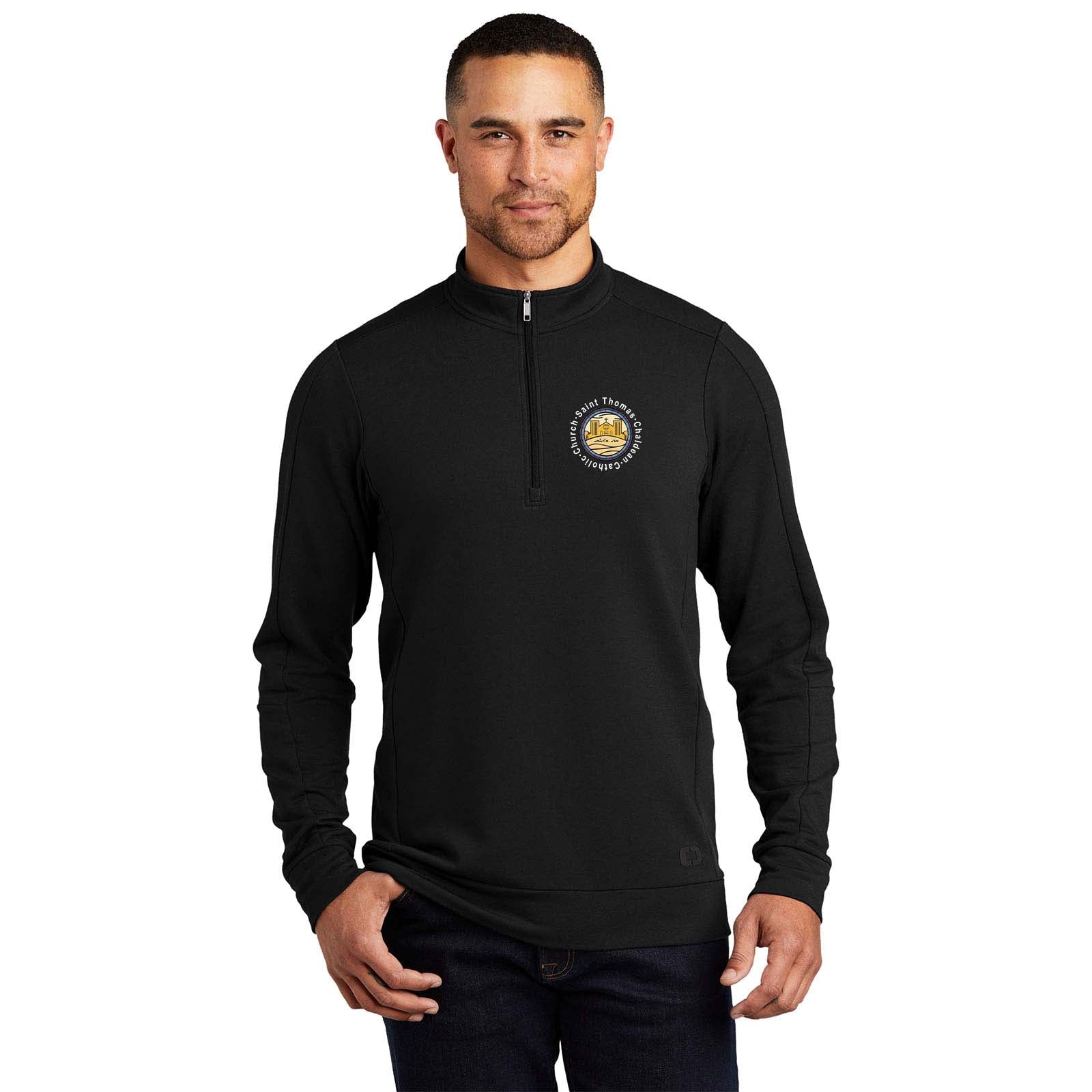 St. Thomas Catholic Church OGIO® Luuma 1/2-Zip Fleece Printed - Mato & Hash