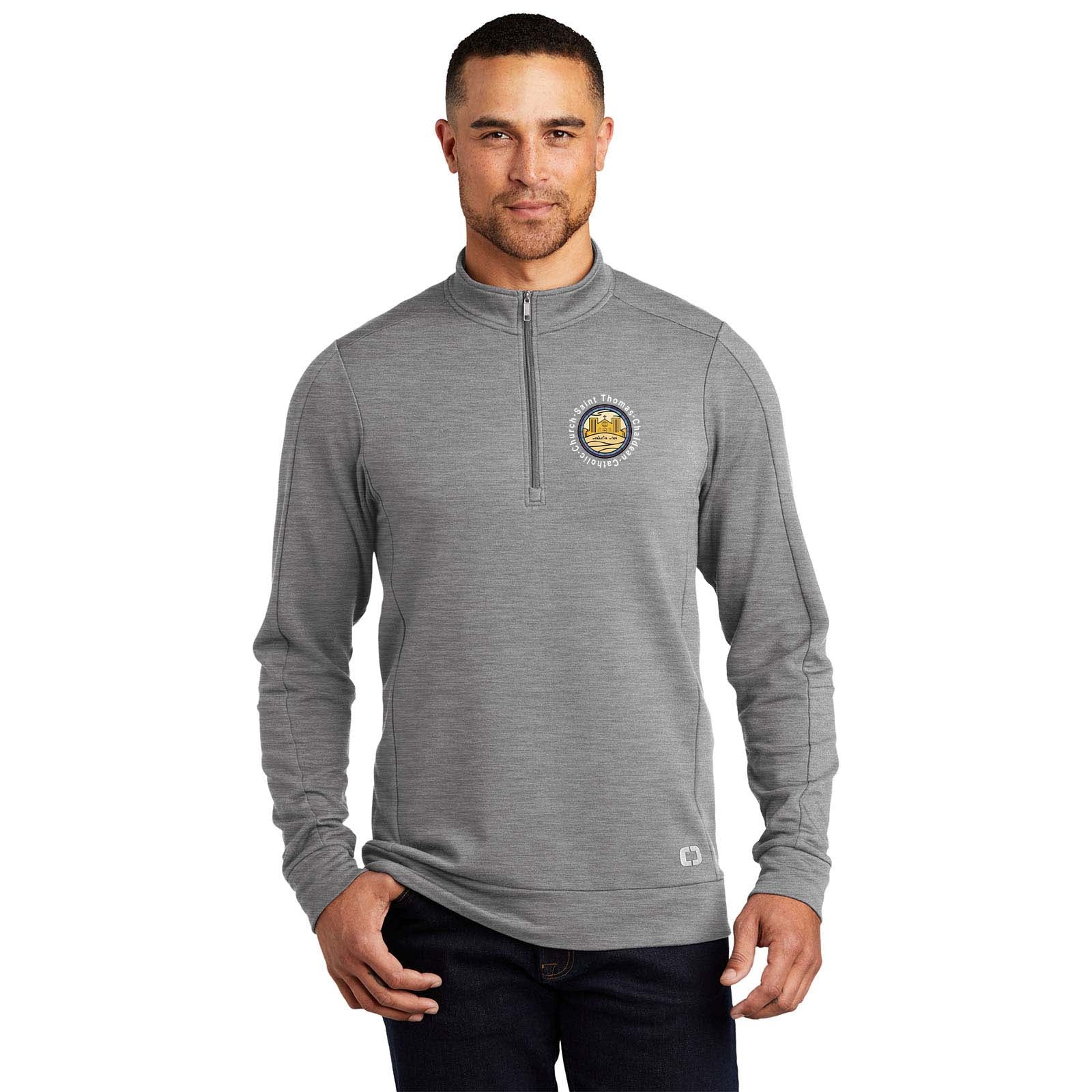 St. Thomas Catholic Church OGIO® Luuma 1/2-Zip Fleece Printed - Mato & Hash