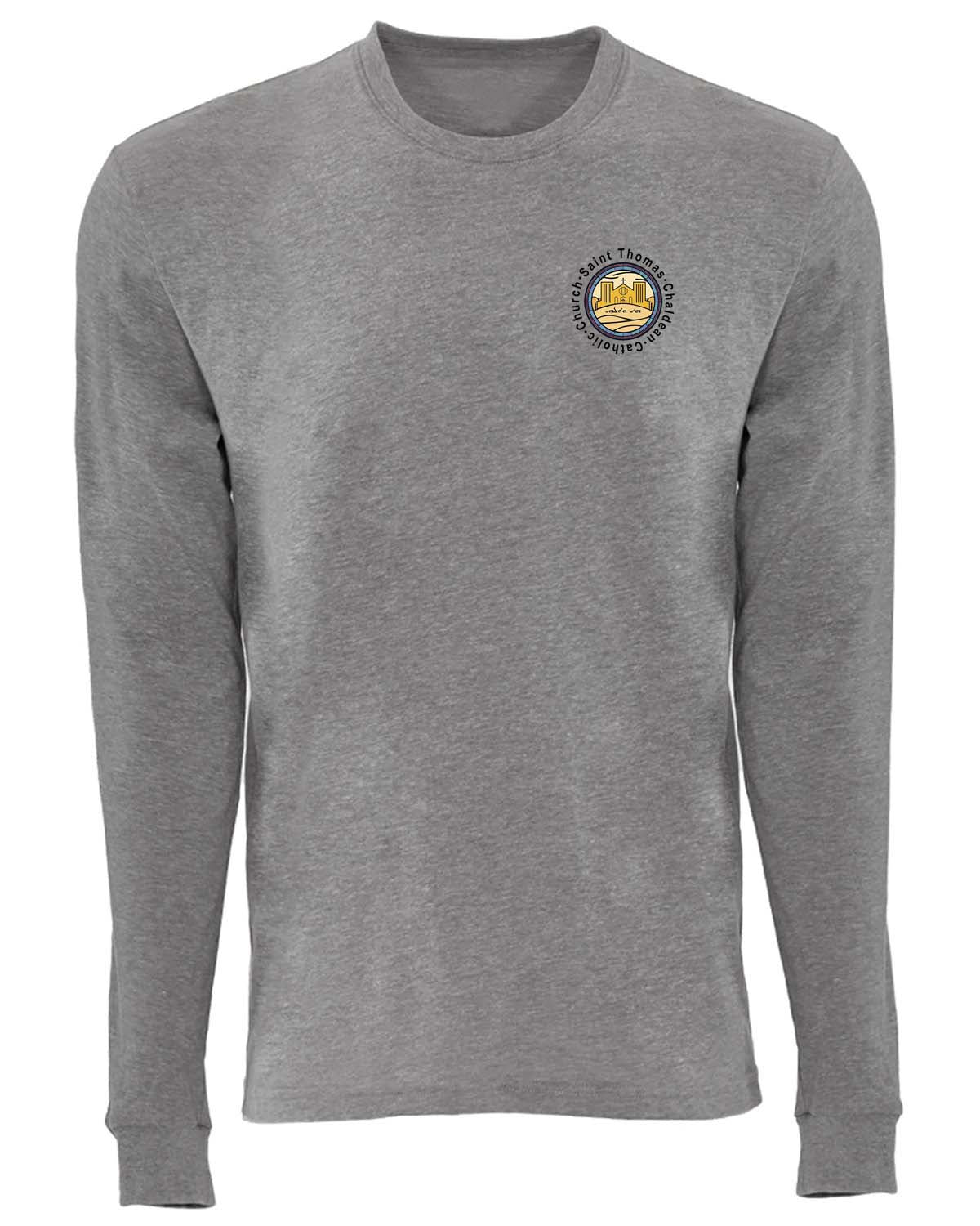 St. Thomas Catholic Church Unisex Blended Long Sleeve T-Shirt Printed - Mato & Hash