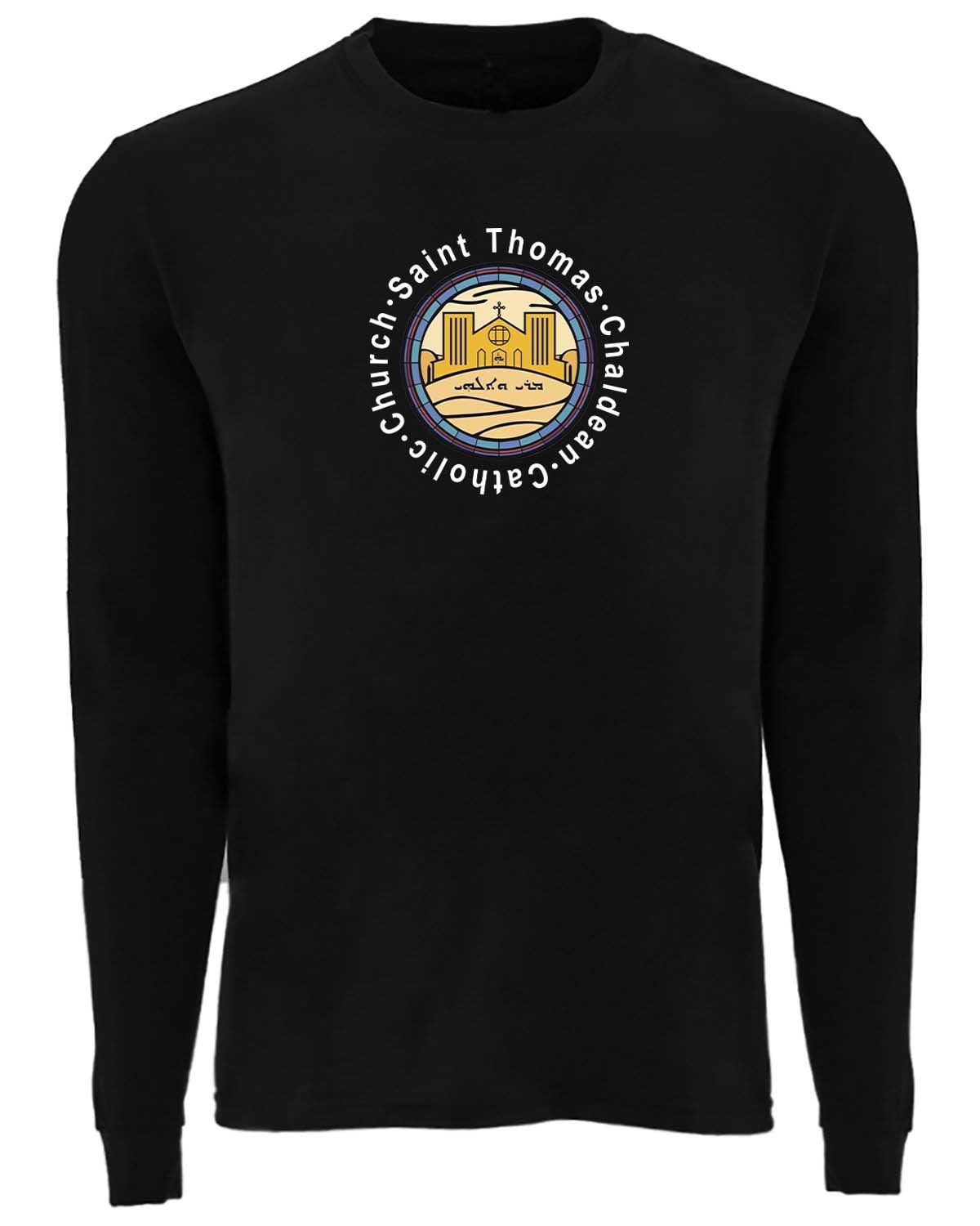 St. Thomas Catholic Church Unisex Blended Long Sleeve T-Shirt Printed - Mato & Hash
