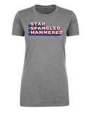 Star Spangled Hammered Womens 4th of July T Shirts