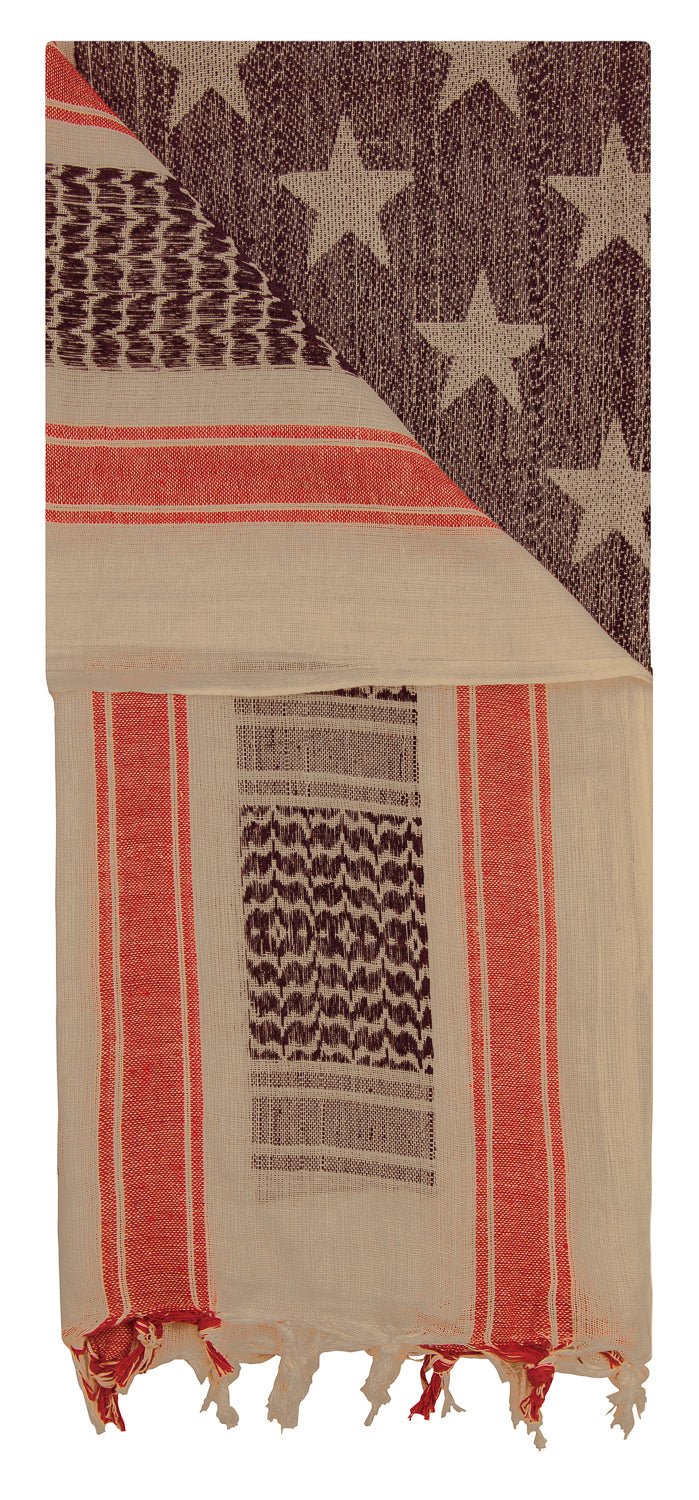 Stars & Stripes Military Scarf Head Wrap - Mato & Hash