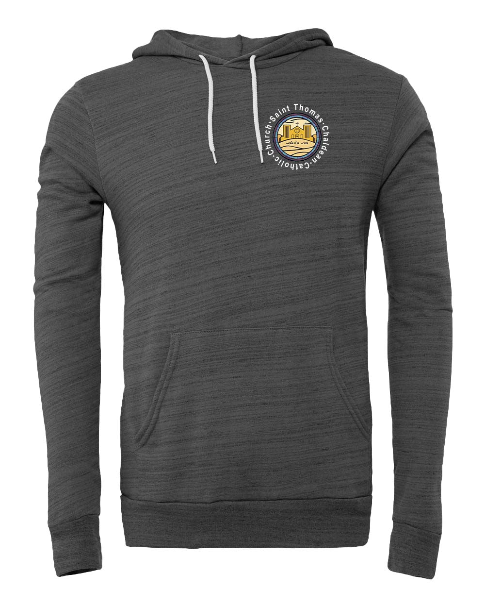 St.Thomas Catholic Church Bella + Canvas Unisex Sponge Fleece Pullover Hoodie - Mato & Hash