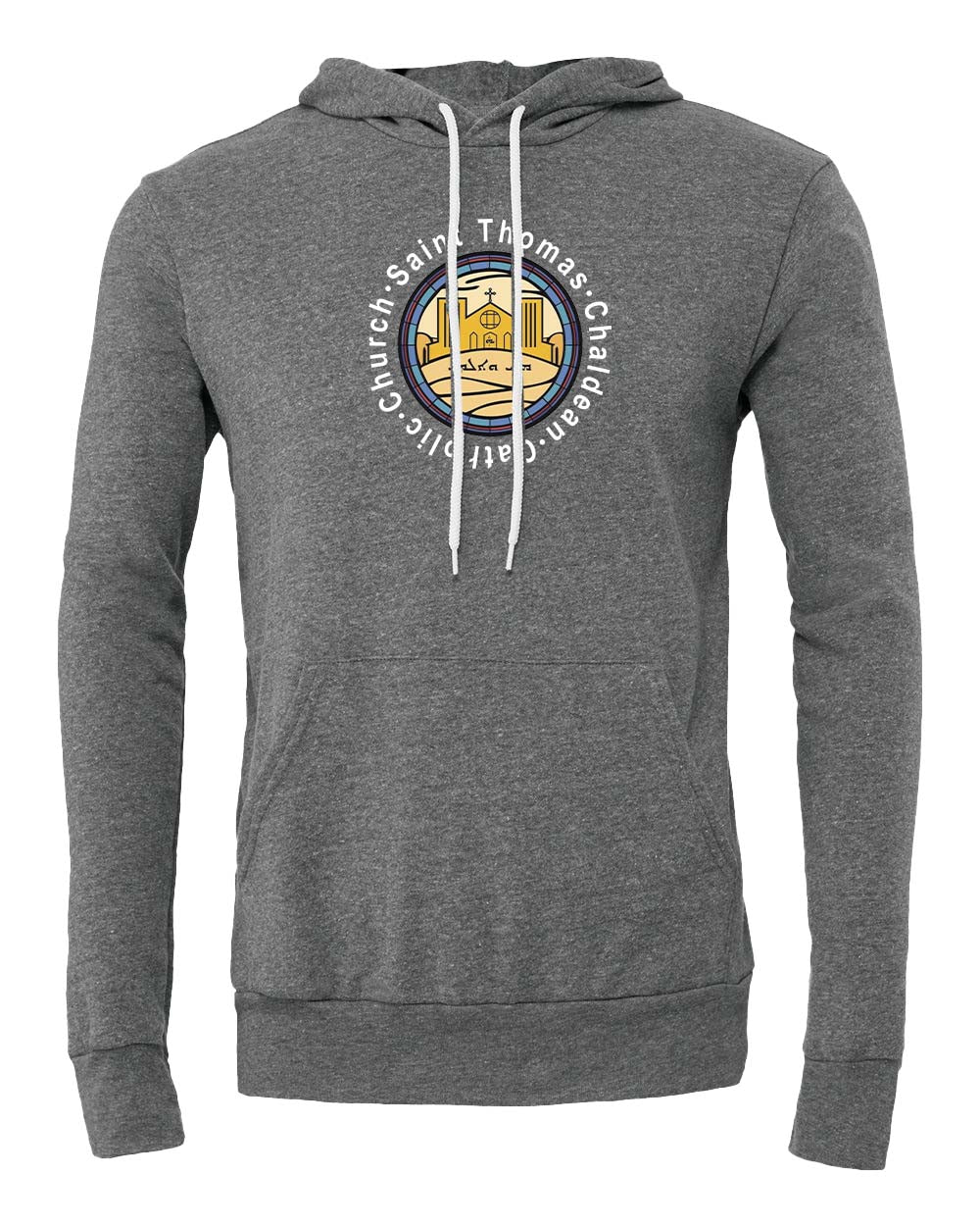 St.Thomas Catholic Church Bella + Canvas Unisex Sponge Fleece Pullover Hoodie - Mato & Hash