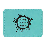 Synthetic Leather Patch w/ Custom Engraving – Small Rectangle - Mato & Hash