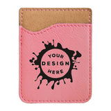 Synthetic Leather Phone Attachment – Custom Engraved Wallet - Mato & Hash