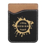 Synthetic Leather Phone Attachment – Custom Engraved Wallet - Mato & Hash
