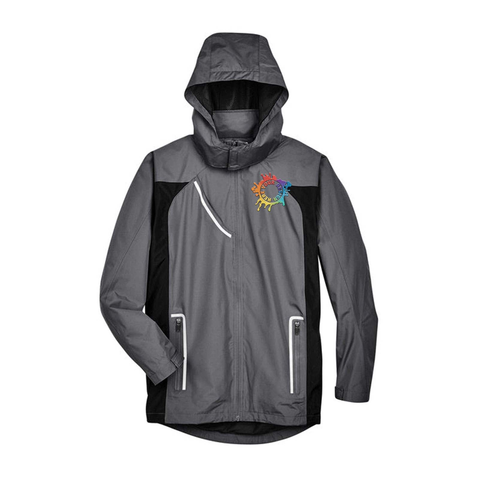 Team 365 Men's Dominator Waterproof Jacket Embroidery - Mato & Hash