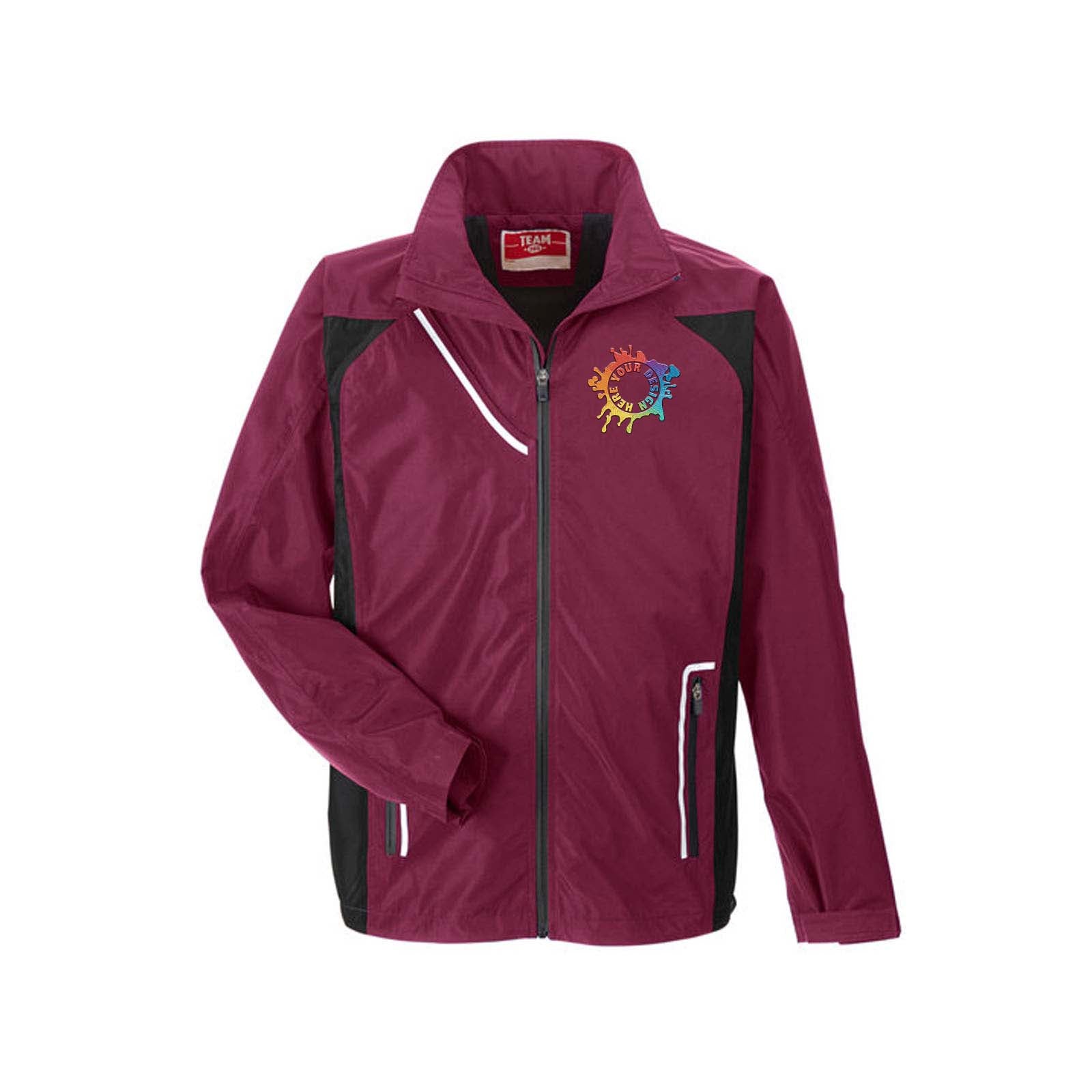 Team 365 Men's Dominator Waterproof Jacket Embroidery - Mato & Hash