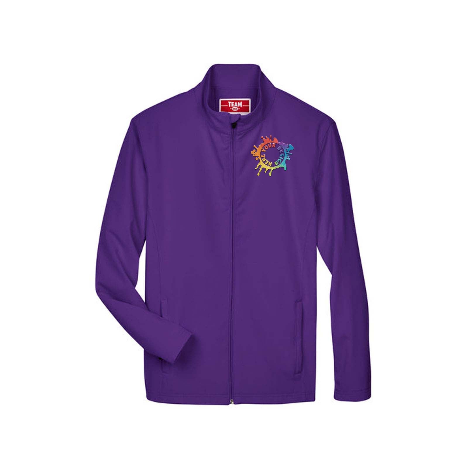 Team 365 Men's Leader Soft Shell Jacket Embroidery - Mato & Hash