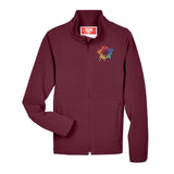 Team 365 Youth Leader Soft Shell Jacket Embroidery - Mato & Hash
