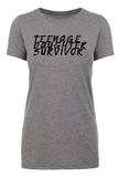 Teenage Daughter Survivor Womens T Shirts