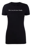 This Is My Inlaws Family. Womens T Shirts