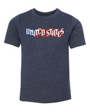 United States Red, White & Blue Kids 4th of July T Shirts - Mato & Hash