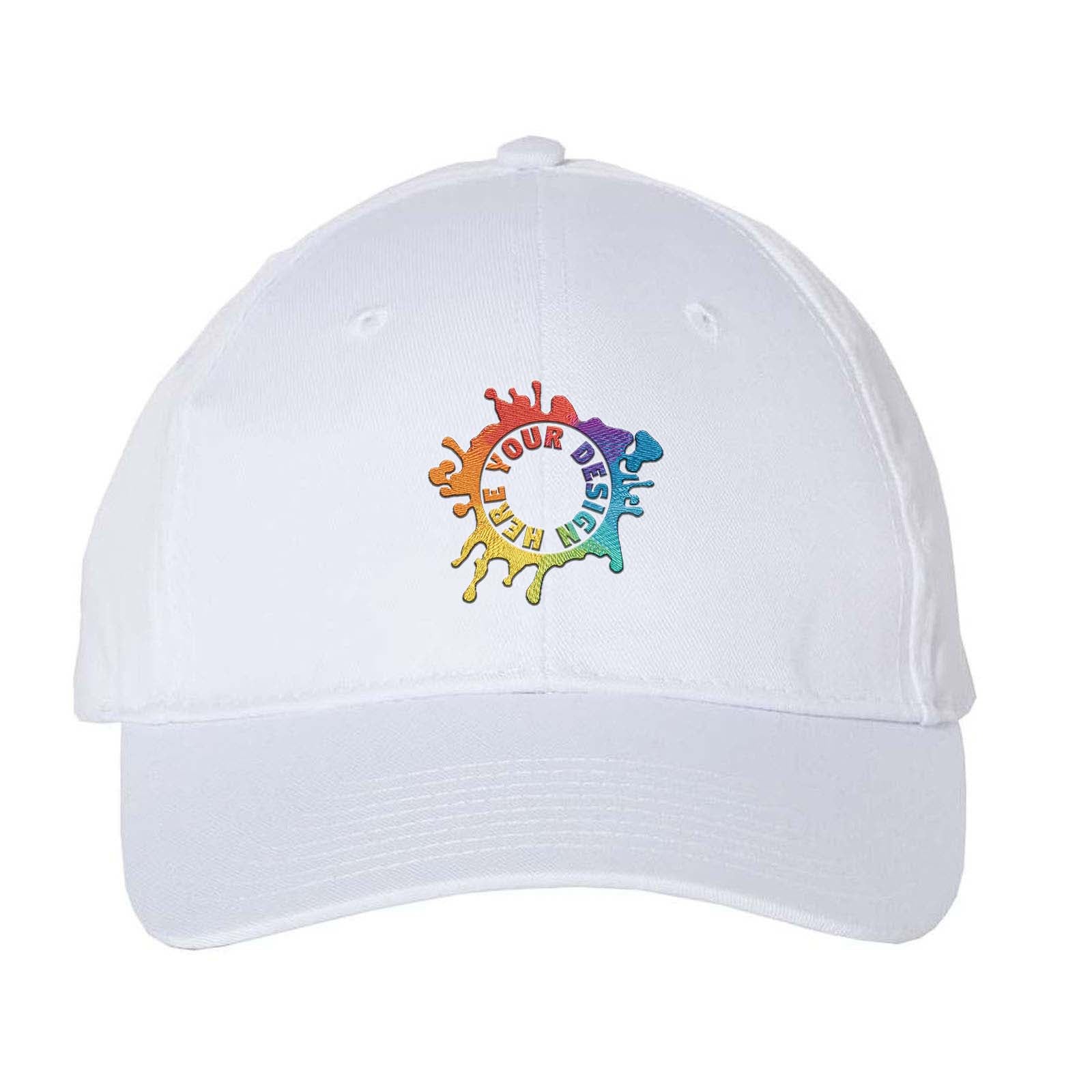 Valucap - Lightweight Twill Cap Embroidery - Mato & Hash