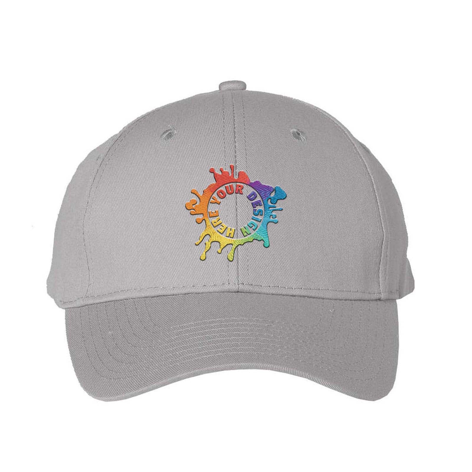 Valucap - Lightweight Twill Cap Embroidery - Mato & Hash