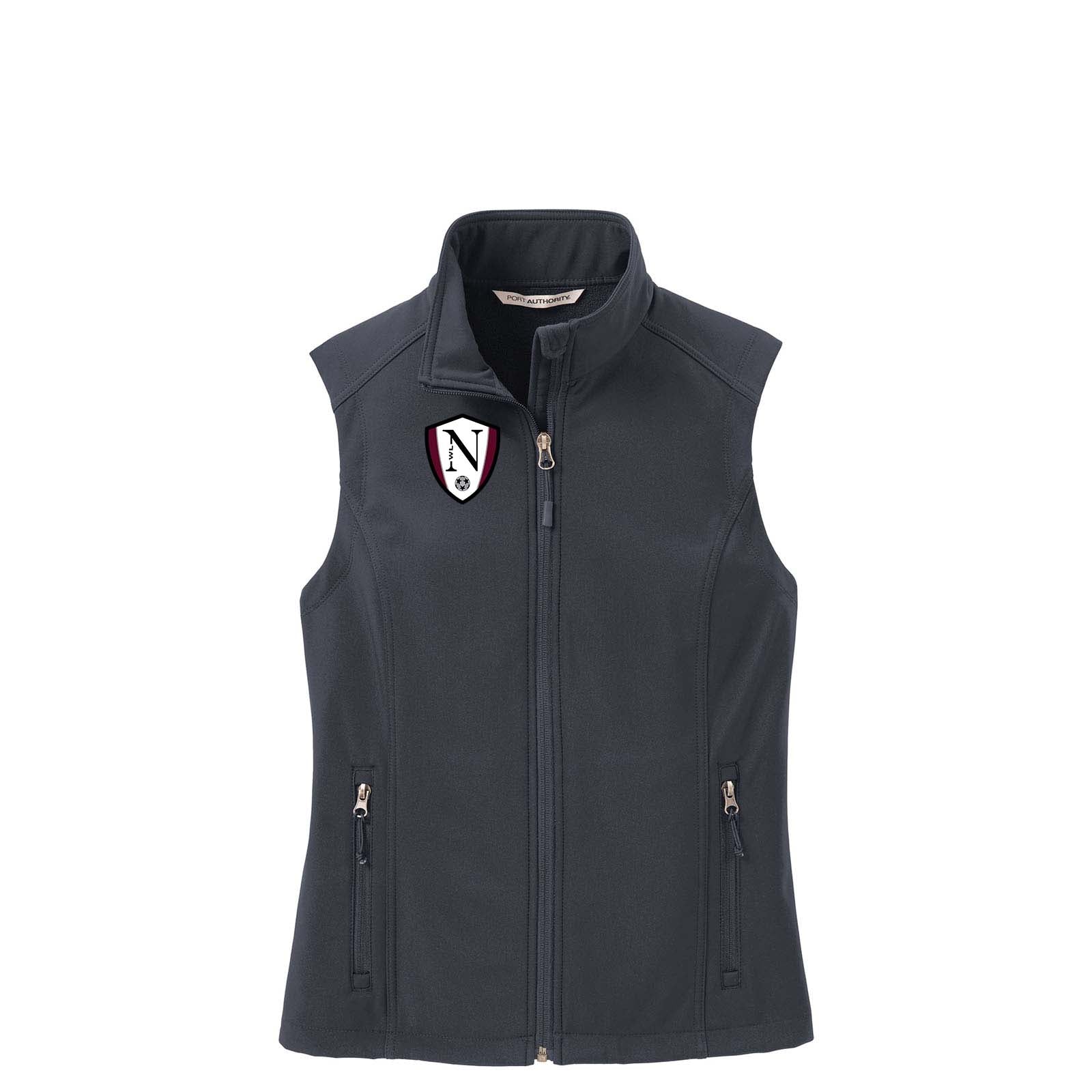 Walled Lake Women's Soccer Port Authority® Ladies Core Soft Shell Vest - Mato & Hash