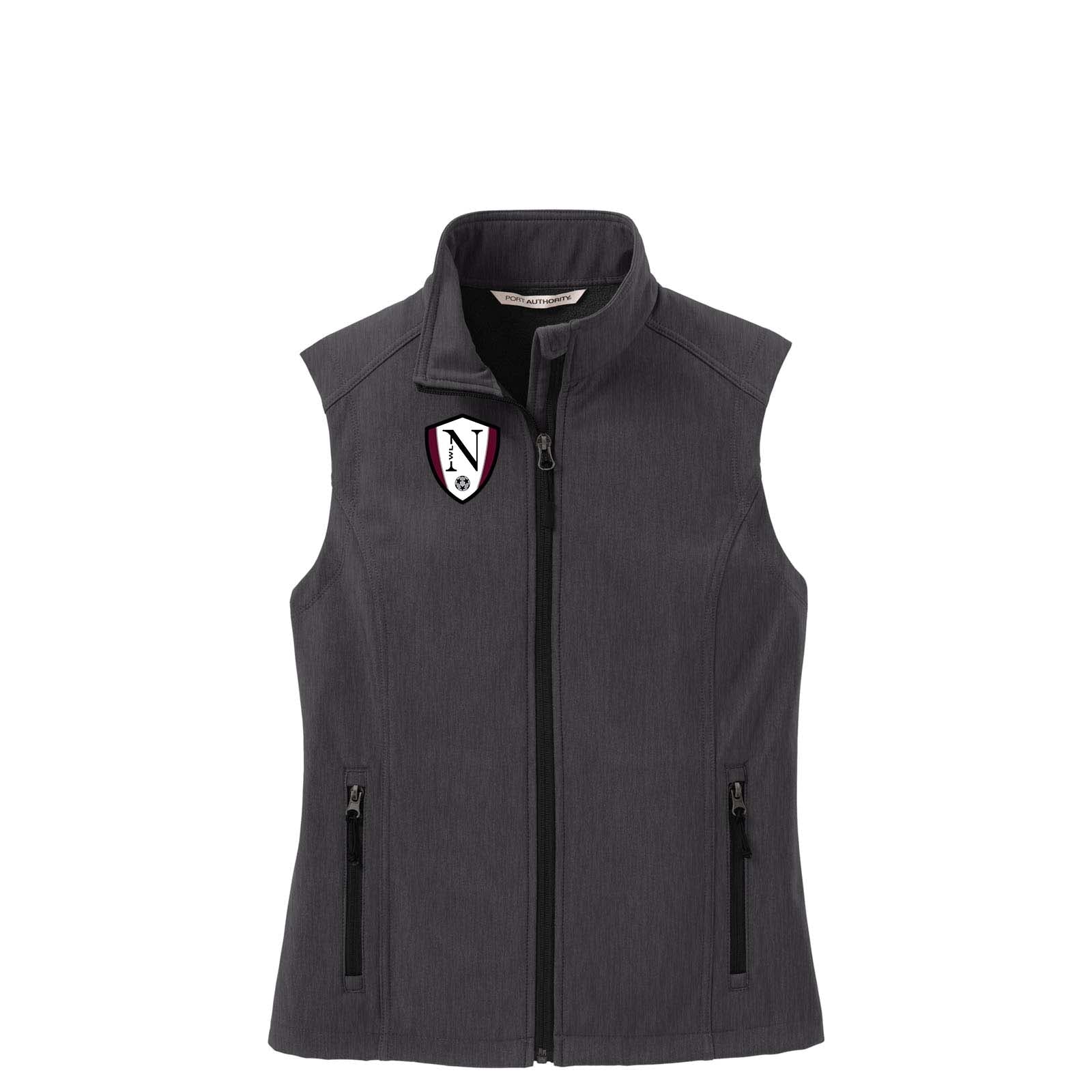 Walled Lake Women's Soccer Port Authority® Ladies Core Soft Shell Vest - Mato & Hash