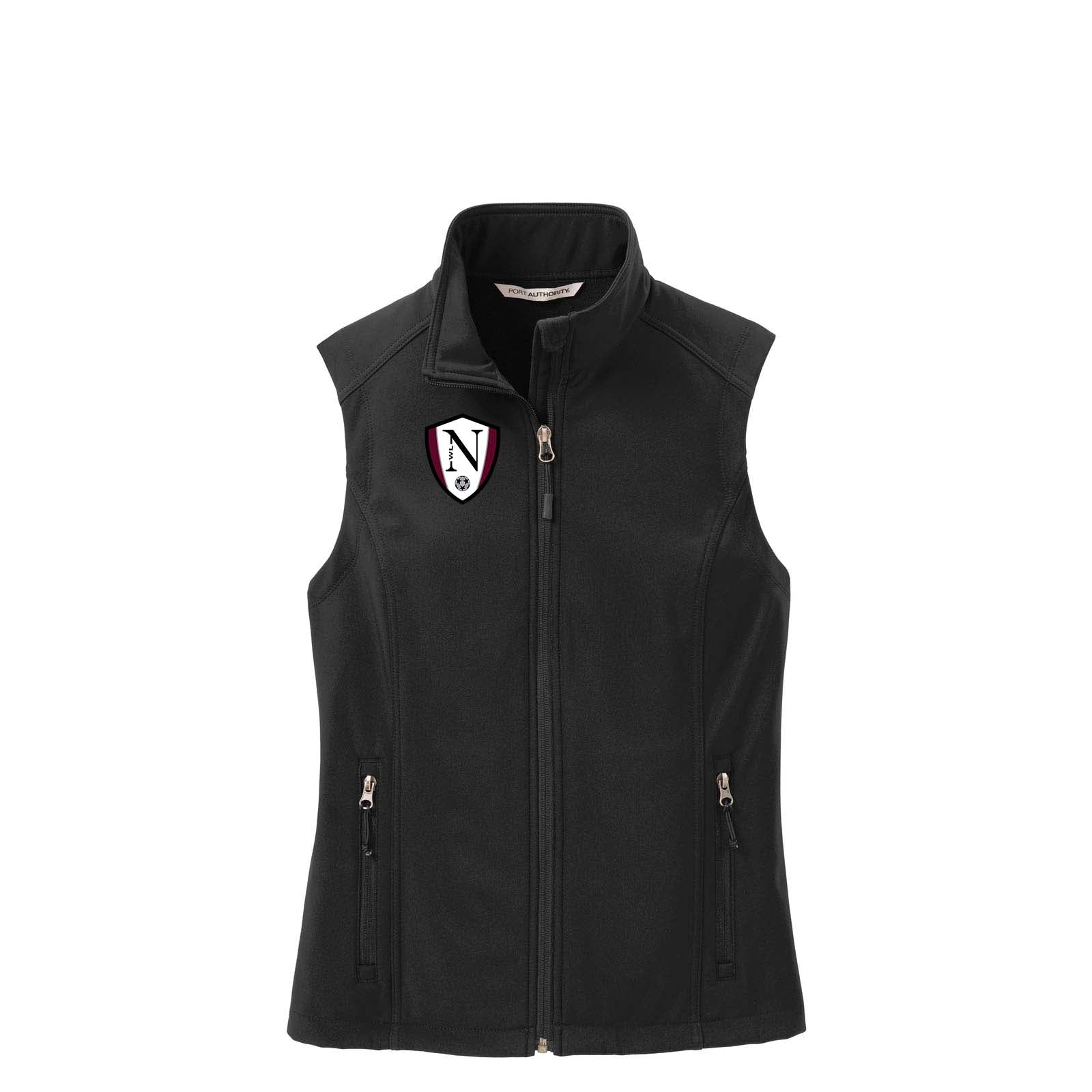Walled Lake Women's Soccer Port Authority® Ladies Core Soft Shell Vest - Mato & Hash
