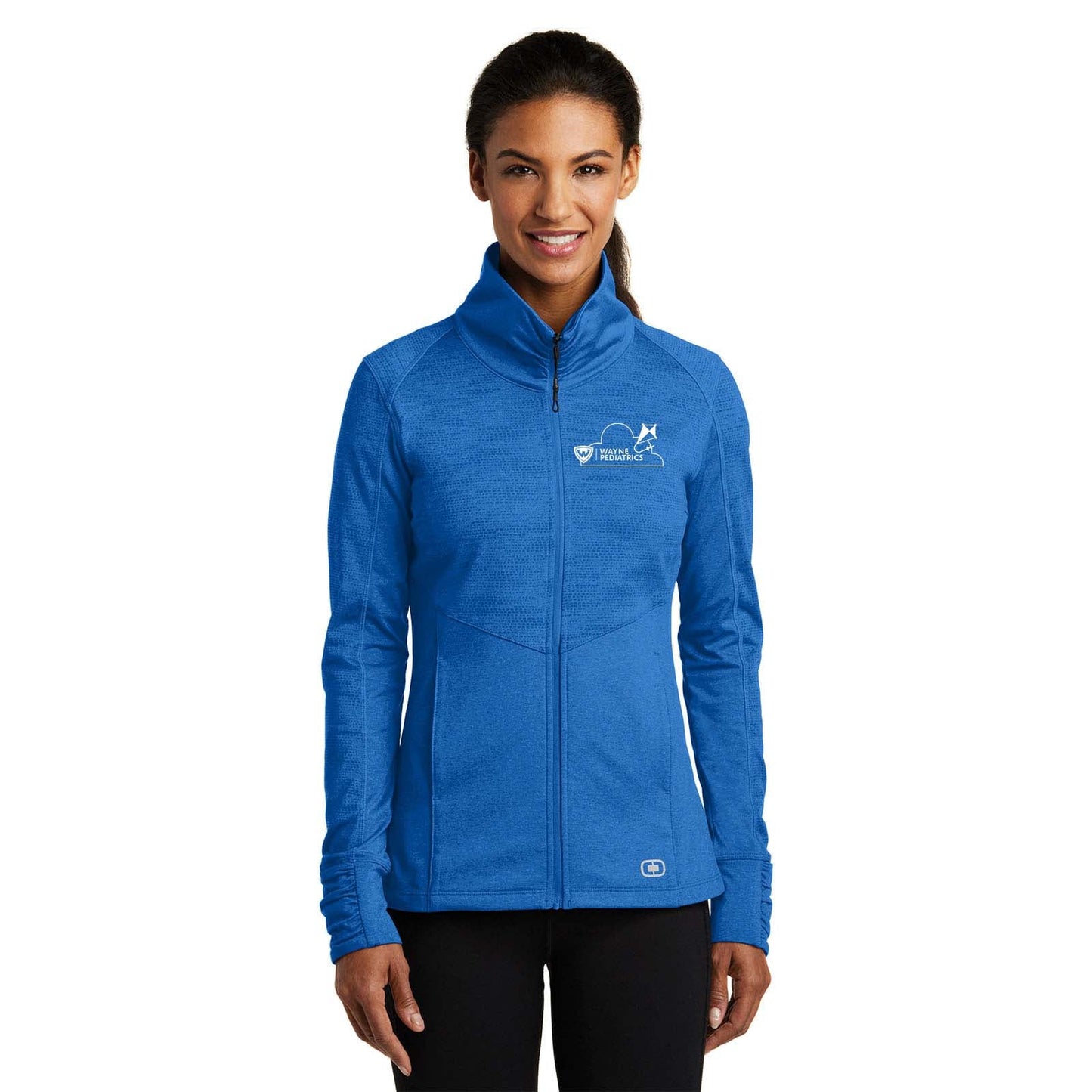 Wayne Pediatrics OGIO® ENDURANCE Ladies Sonar Full-Zip Printed - Mato & Hash