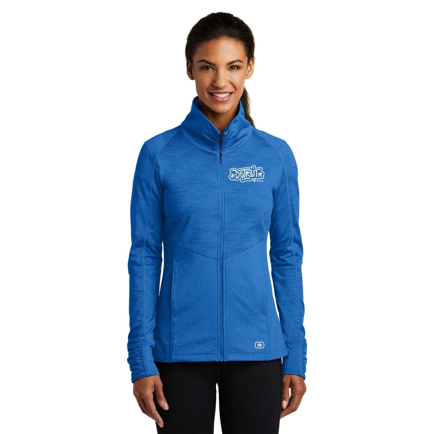 Wayne Pediatrics OGIO® ENDURANCE Ladies Sonar Full-Zip Printed - Mato & Hash