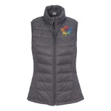 Weatherproof Women's 32 Degrees Packable Down Vest Embroidery - Mato & Hash