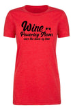 Wine: Powering Moms Since The Dawn of Time Womens T Shirts - Mato & Hash