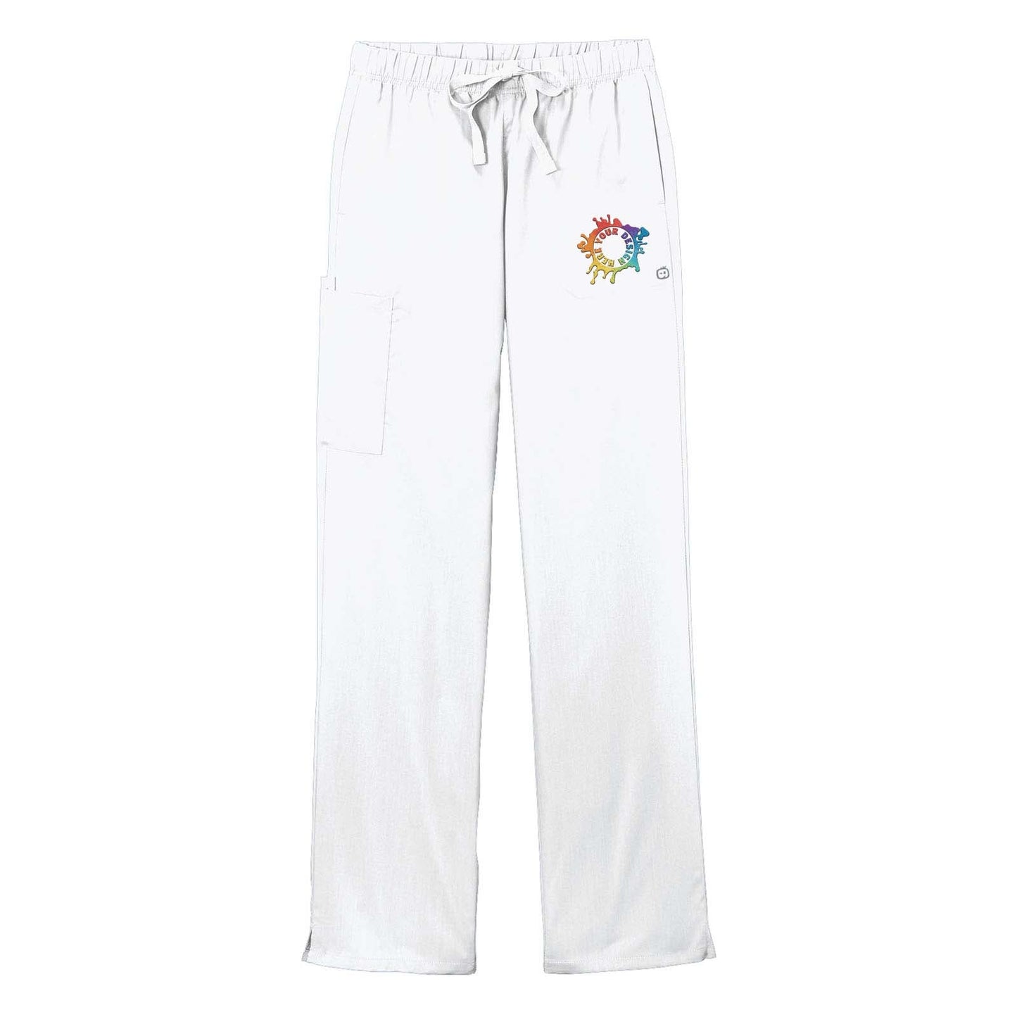 WonderWink® Women’s Premiere Flex™ Cargo Pant Embroidery - Mato & Hash