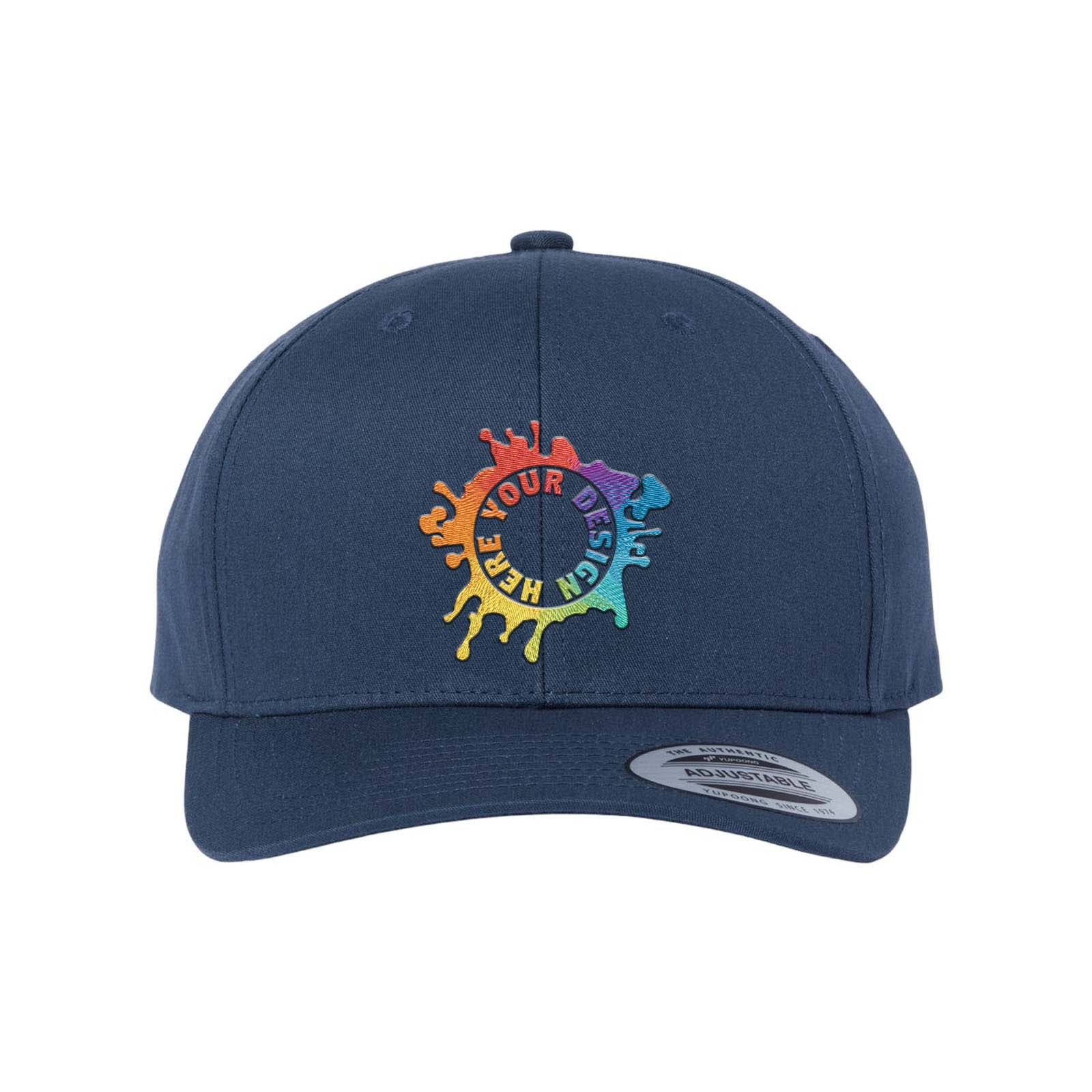 YP Classics CVC Snapback Cap Embroidery - Mato & Hash