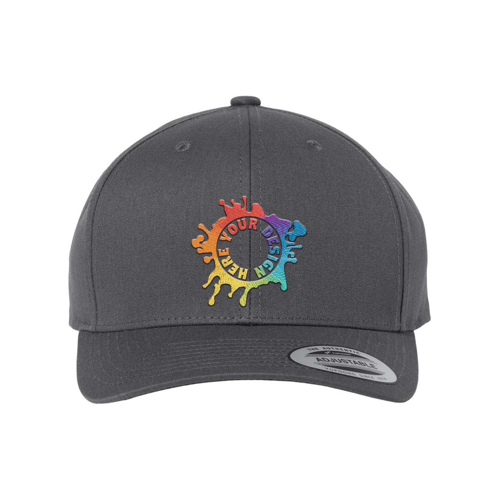 YP Classics CVC Snapback Cap Embroidery - Mato & Hash