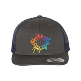 YP Classics Six-Panel Retro Trucker Cap Embroidery - Mato & Hash