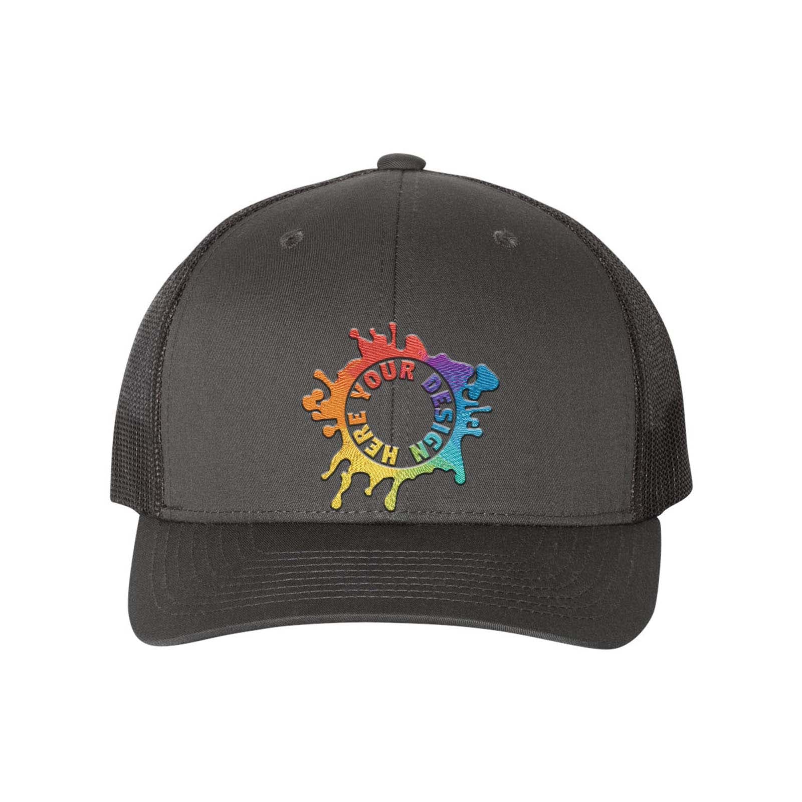 YP Classics Six-Panel Retro Trucker Cap Embroidery - Mato & Hash