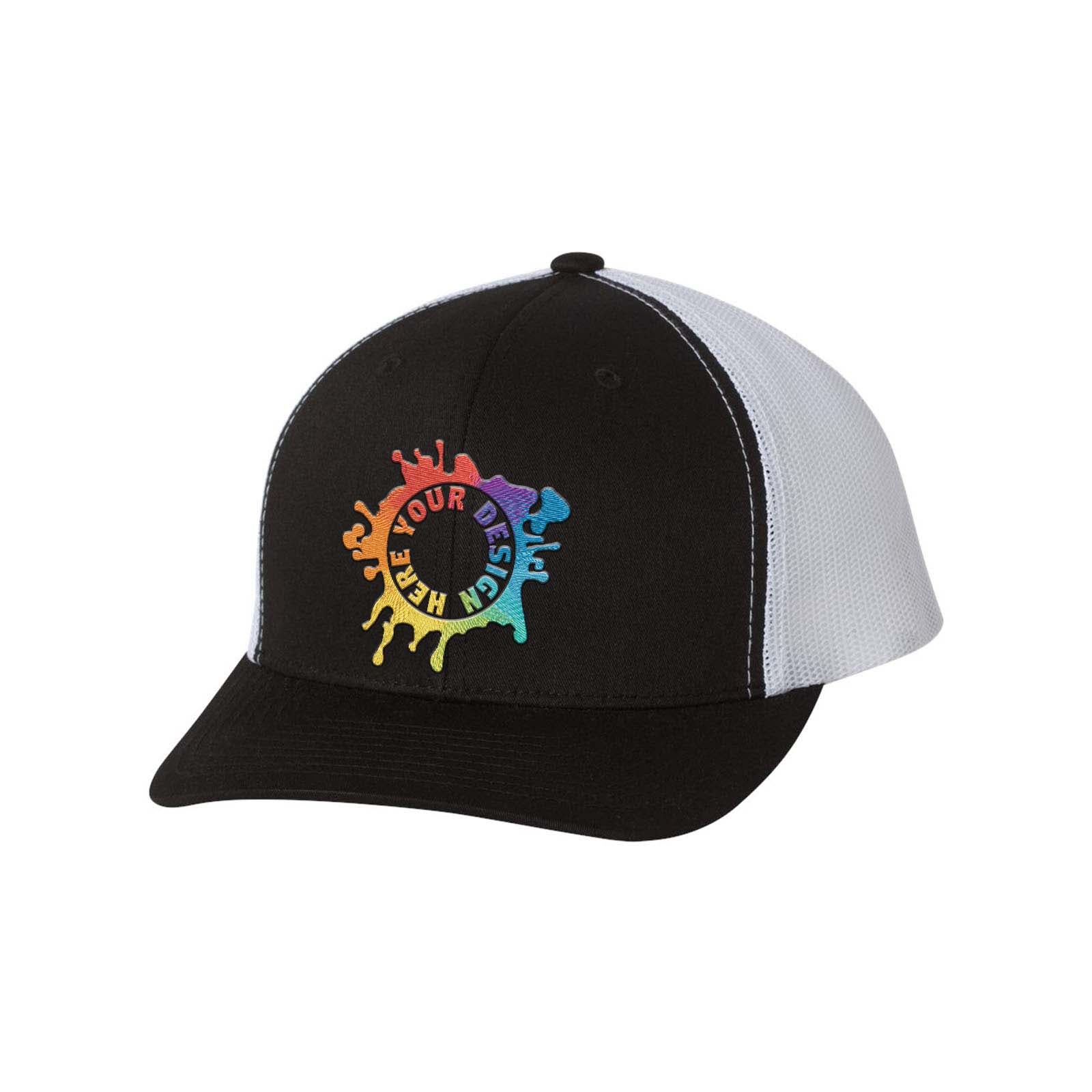 YP Classics Six-Panel Retro Trucker Cap Embroidery - Mato & Hash